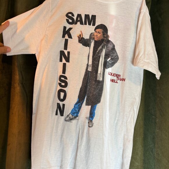 Vintage Single-Stich Sam Kinison T Shirt - Picture 1 of 4